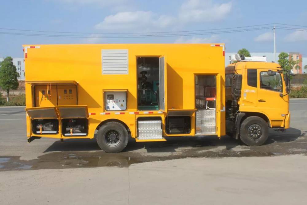 五十铃500kw移动电源车3000kw应急发电车多少钱一辆