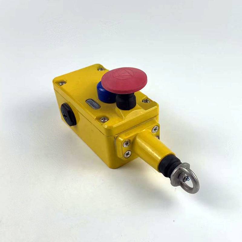 杭荣zs73101svd急停拉绳开关单向拉线开关接线方式