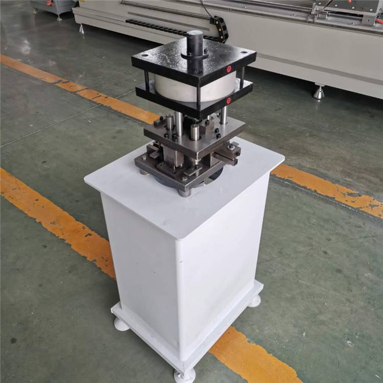 断桥铝玻璃圆弧压线冲床圆弧玻璃压条冲床铝门窗气动冲床