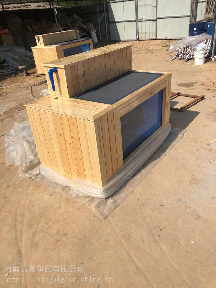 定做玻璃钢轻体鱼缸水槽锦鲤地缸海鲜池暂养池龙鱼缸