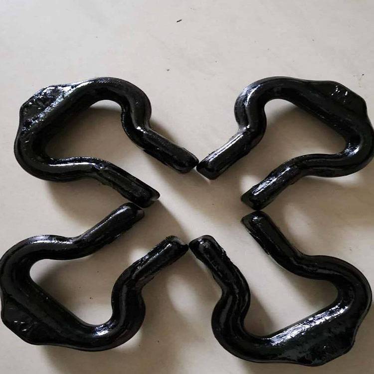 刮板机链条多种规格2286开口式接链环马蹄环双孔接链环