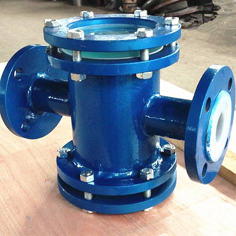 供应北泽直通管道玻璃管衬氟视镜hgs07f46视盅