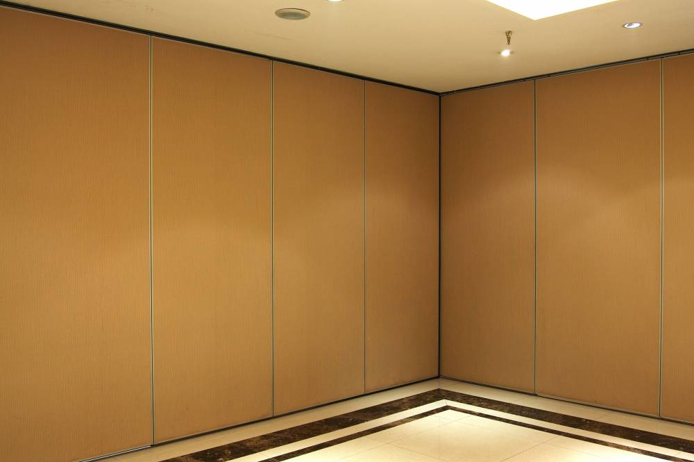 办公室免漆板推拉折叠屏风隔断墙深圳赛勒尔65型活动隔断吊挂屏风