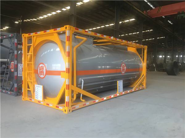 玉柴东特三十英尺28立方液化天然气罐箱标准原装