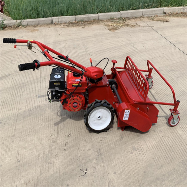 荒草清理碎草机 自走式割草粉碎机 电启动柴油割草机