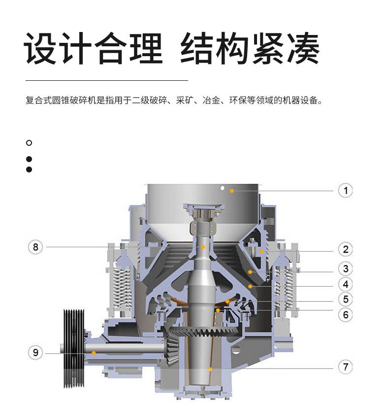  單缸圓錐破碎機技術參數_單缸圓錐破碎機和多缸有何不同