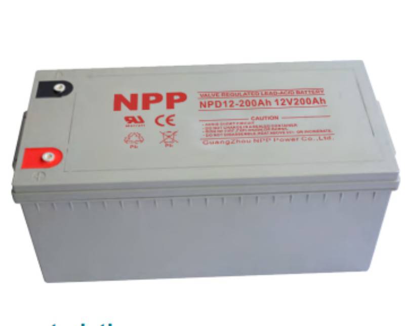 NPP耐普NPG12-70Ah免维护胶体蓄电池12V70AH阻燃防火自放电小