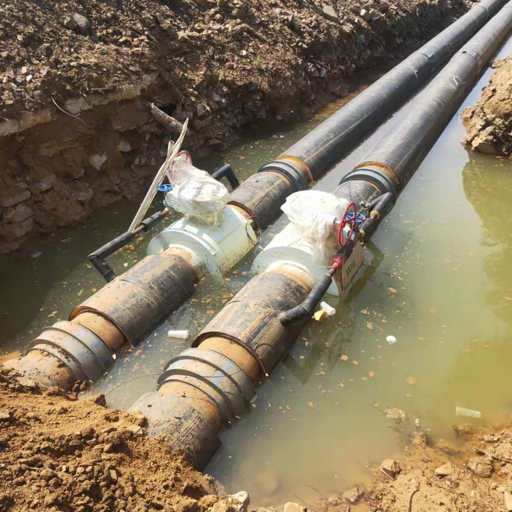 江西供水管网清洗管道内部冲洗除渣除垢施工现场