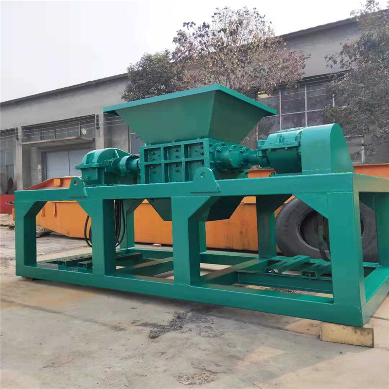 纸厂废料广告纸撕碎机万隆机械金属废钢废铁粉碎机运行平稳