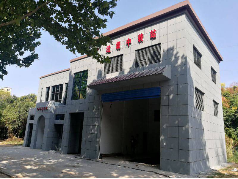 户内型垃圾压缩设备地埋式垃圾站周转设备县级中转站6立方