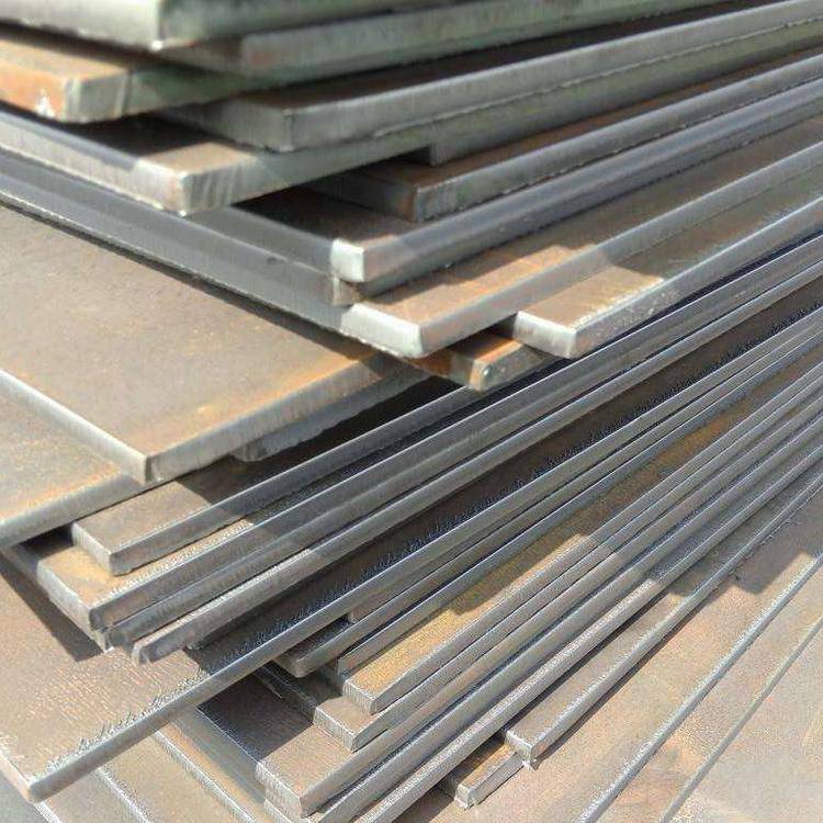 四川成都定制切割中厚板q345高强度普中板加工四边开孔预埋钢板加工