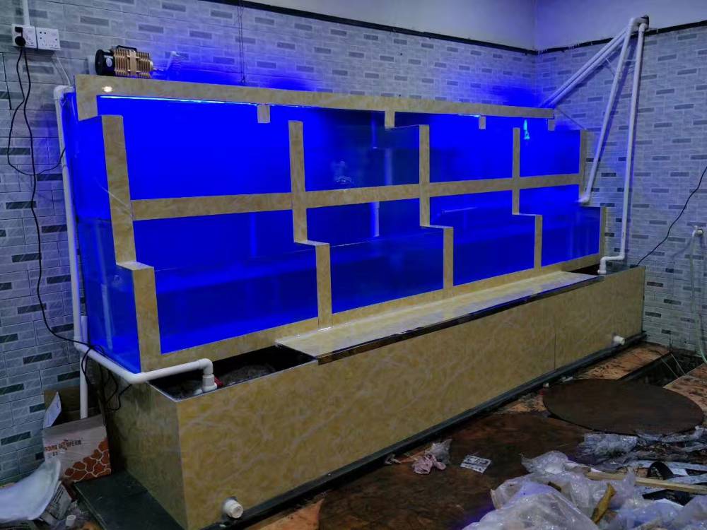 东莞常平哪里定做海鲜缸,东莞海鲜缸设备