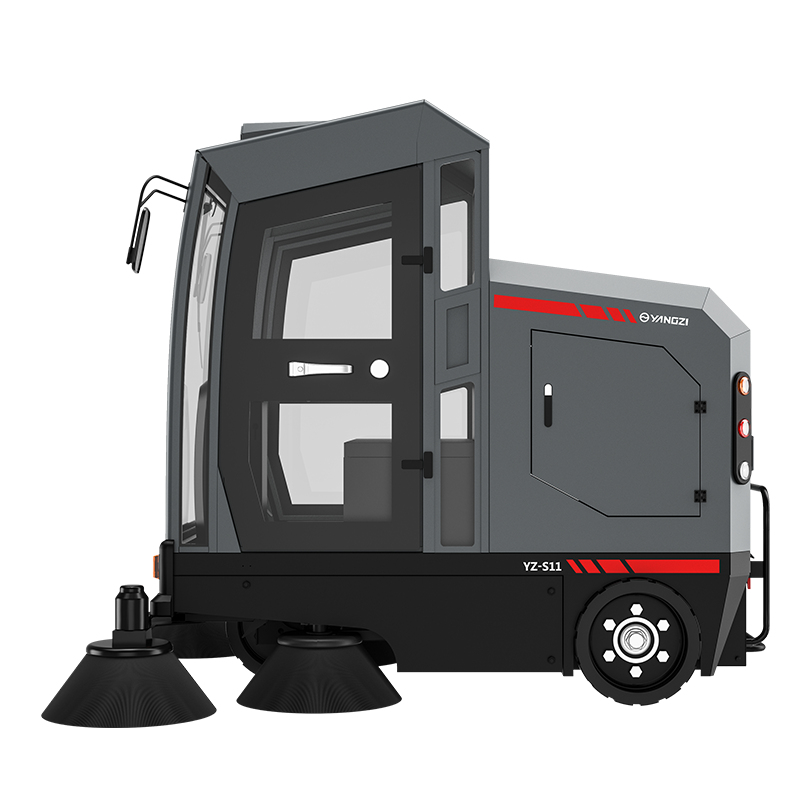 工厂工业车间吸尘电动雾炮扫地车驾驶式扫地机物业小区道路清扫车