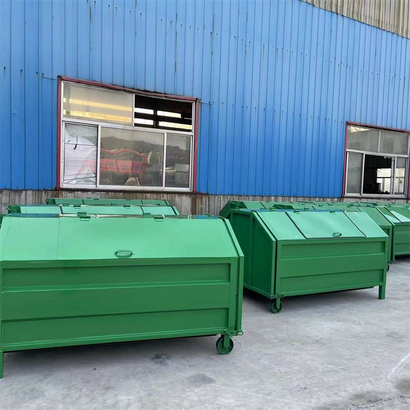 垃圾转运箱3立方垃圾箱碳钢垃圾厢勾臂式环卫箱