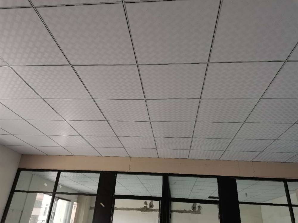 禅城南庄石膏板硅酸钙板无尘板600600规格pvc大板工程板天花吊顶