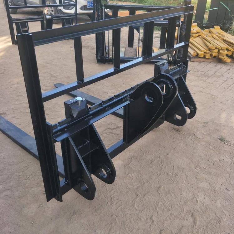 装载机改装叉砖叉子铲车改叉草叉安装吻合支持定做