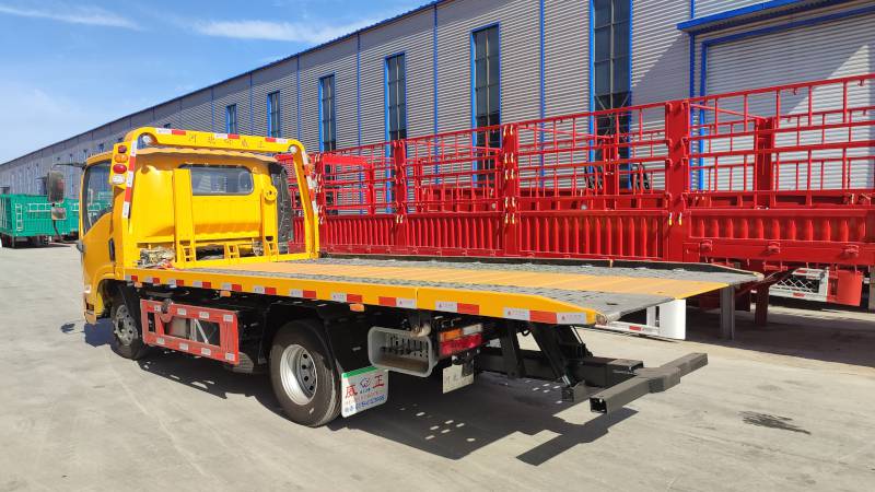 高速救援清障车道路清障车拖车威正一拖二清障车