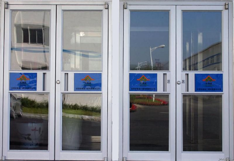 西安凌隆硕隔音手动金属铝合金肯德基门酒店餐厅学校铝合金推拉门平