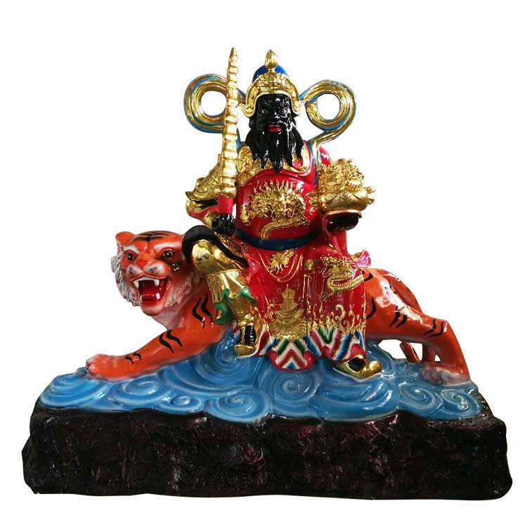 道教四大元帅康元帅神像温元帅树脂塑像彩绘善缘佛像厂