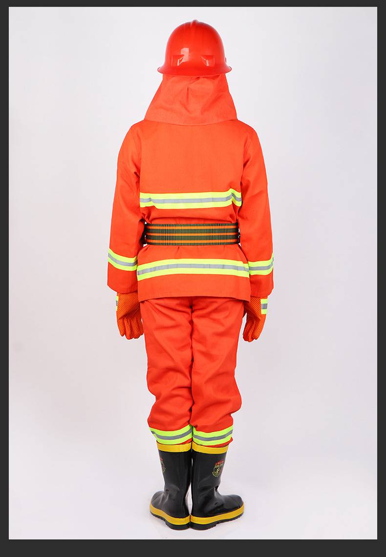 97消防服套装阻燃隔热服消防员灭火服消防战斗服消防员救援防火服
