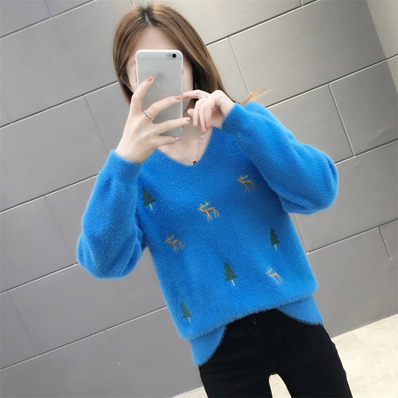 纯色细线女生毛衣纯棉T恤几块钱的衣服小西装外搭开衫呢子女