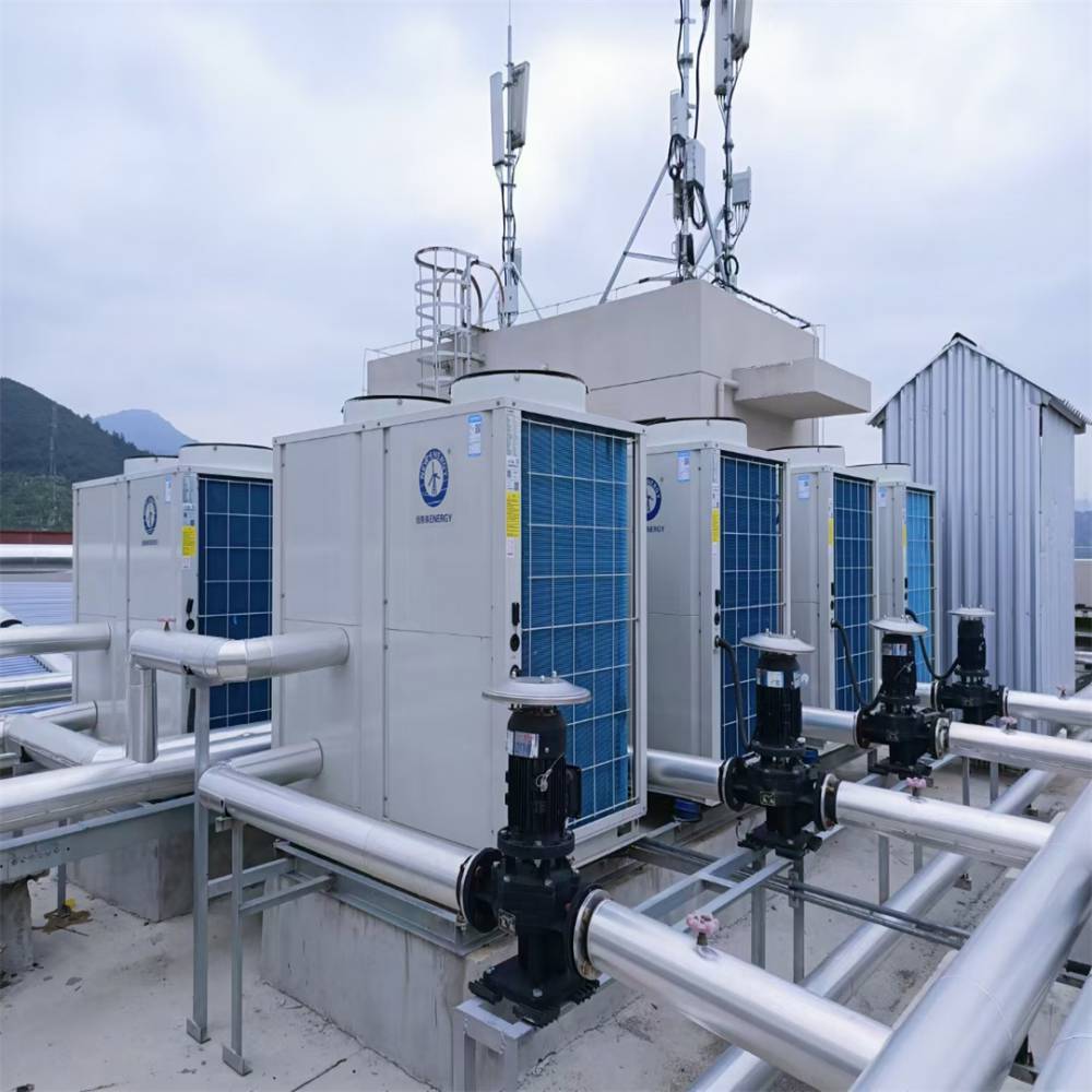 ***群活动中心用空气源热泵安装 模块化空气能热泵机组