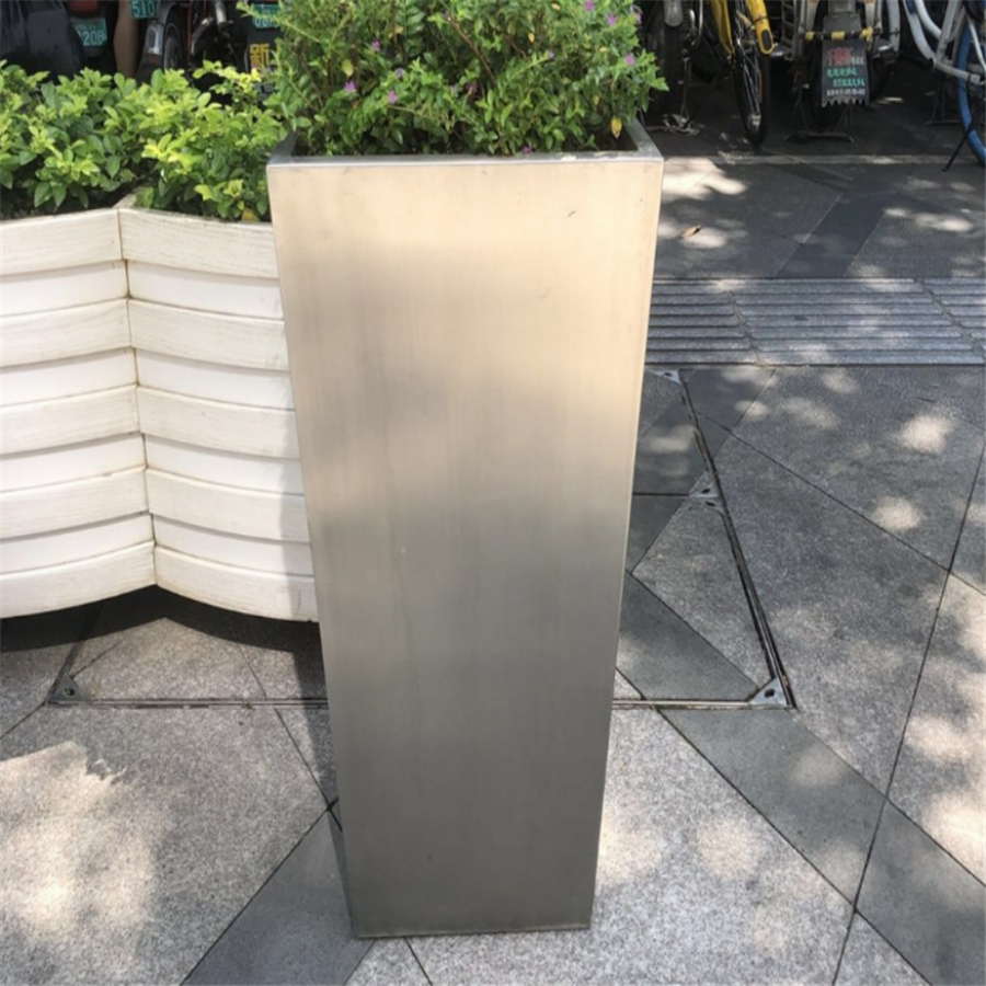 四川泸州 不锈钢花箱 户外景观花箱 园林景观花箱厂家