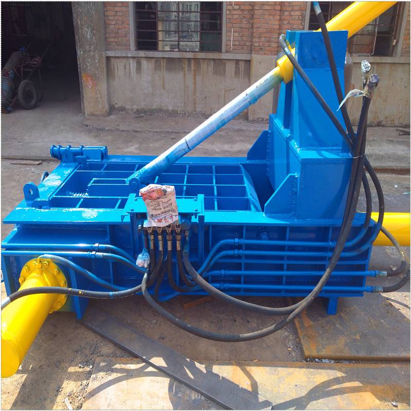 废旧纸箱泡沫打包机全自动铁刨花压块机废品压块成型设备