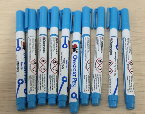 itw绿油笔cw3300涂层笔线路板电路阻焊剂绿油修复笔绝缘pcb涂层