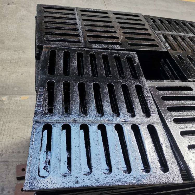 道路旁雨水井盖400600雨水篦子450750套篦子高度3050mm球墨铸铁材料