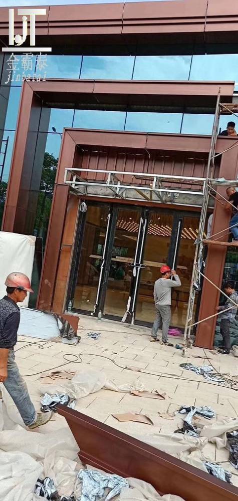 5厚门头氟碳铜颜色铝单板