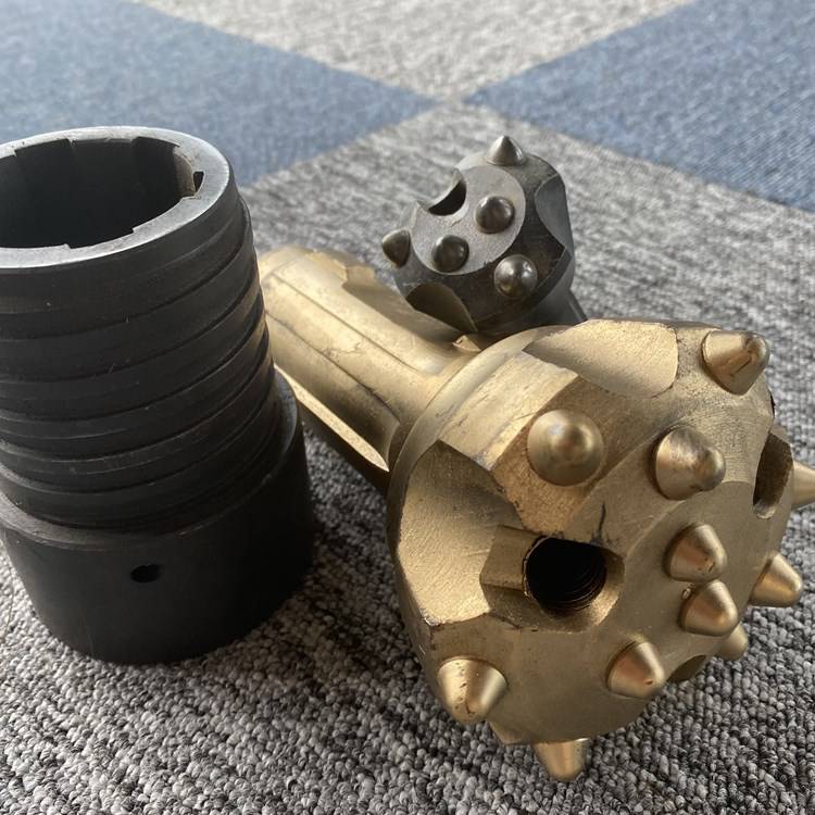 90型深孔球齿钻头 矿山宝潜孔钻头 高风压潜孔钎头