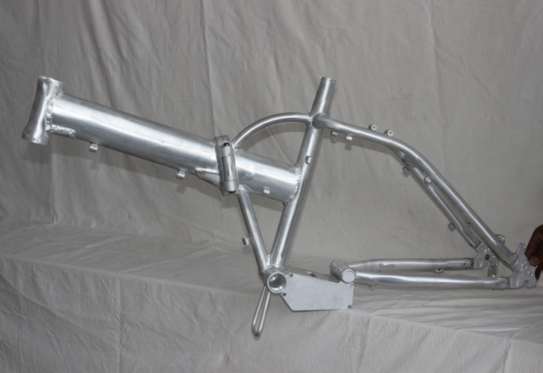 车架锂电车车架铝合金自行车车架中置电动自行车车架】价格_厂家