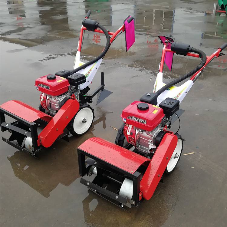 手推式锄草开沟翻土一体机多功能除草机电动手推式锄草机