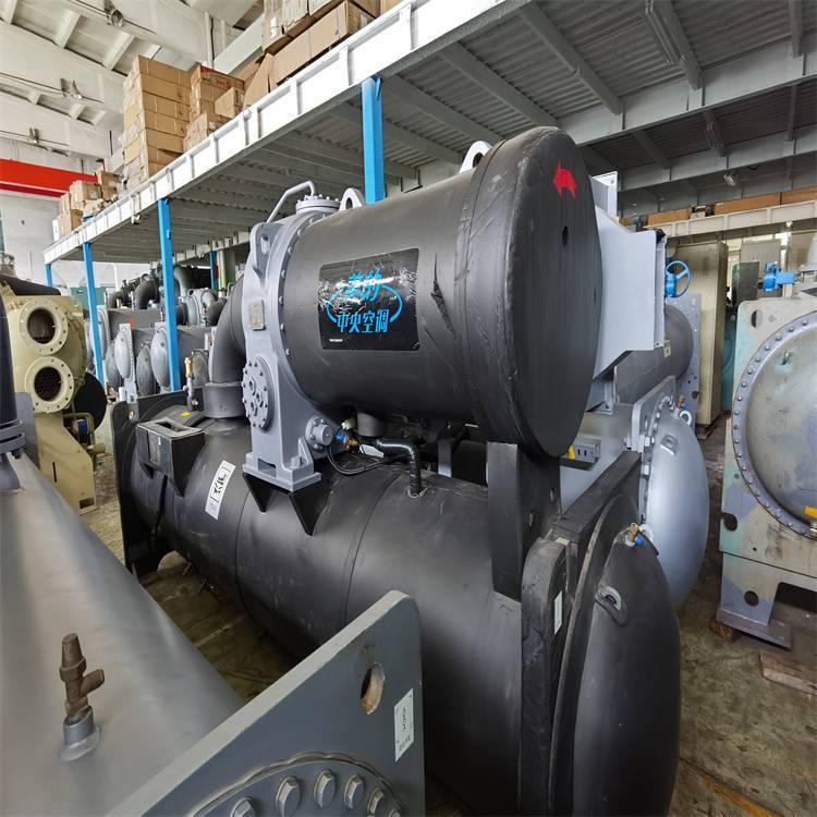 二手美的离心式水源热泵机组美的离心机美的中央空调制冷机转让