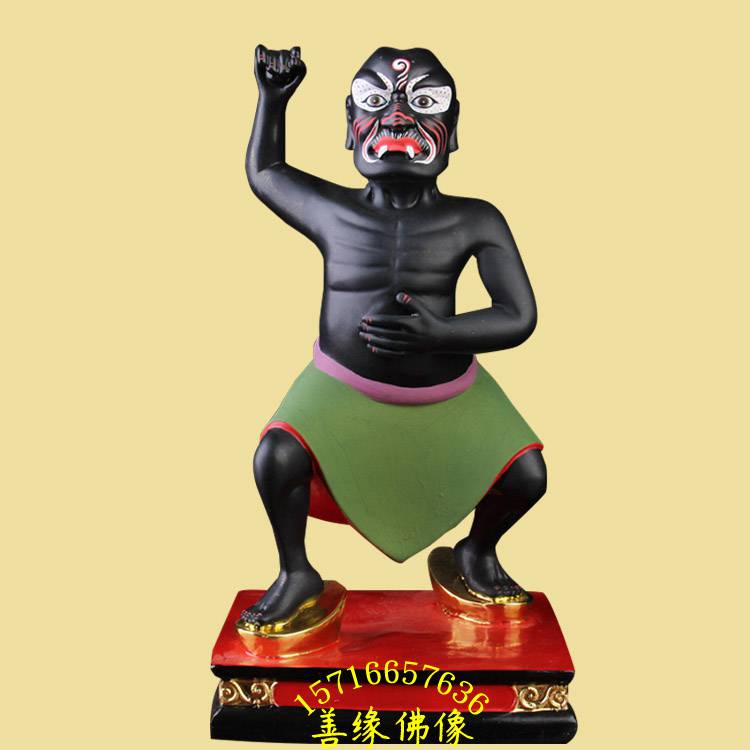 阎罗塑像厂家勾魂使者神像地府阴差小鬼神像四大判官报价