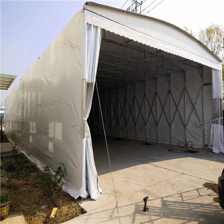 宜宾仓储伸缩式雨棚活动防水雨棚固定推拉雨棚不属于违建