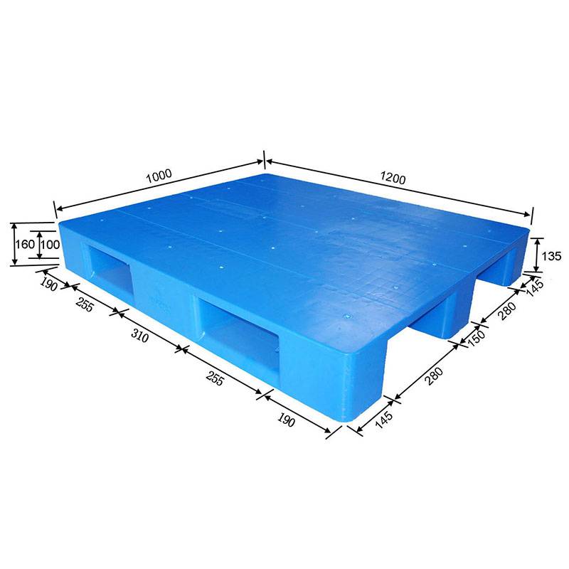标准尺寸 1210川字型塑料托盘 川字托盘 托盘货架仓储重型