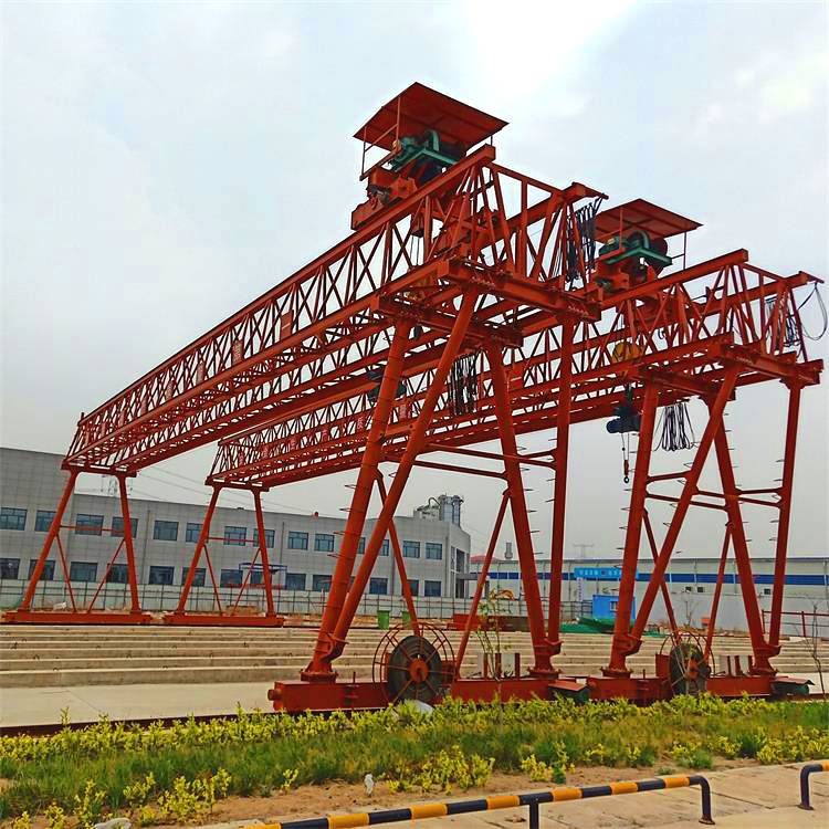 预制梁厂用提梁龙门吊100吨提梁门式起重机