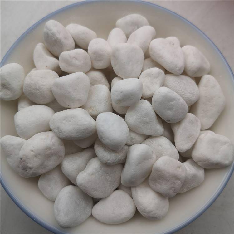 优质白色砾石批发永顺白色枯山水砾石厂家
