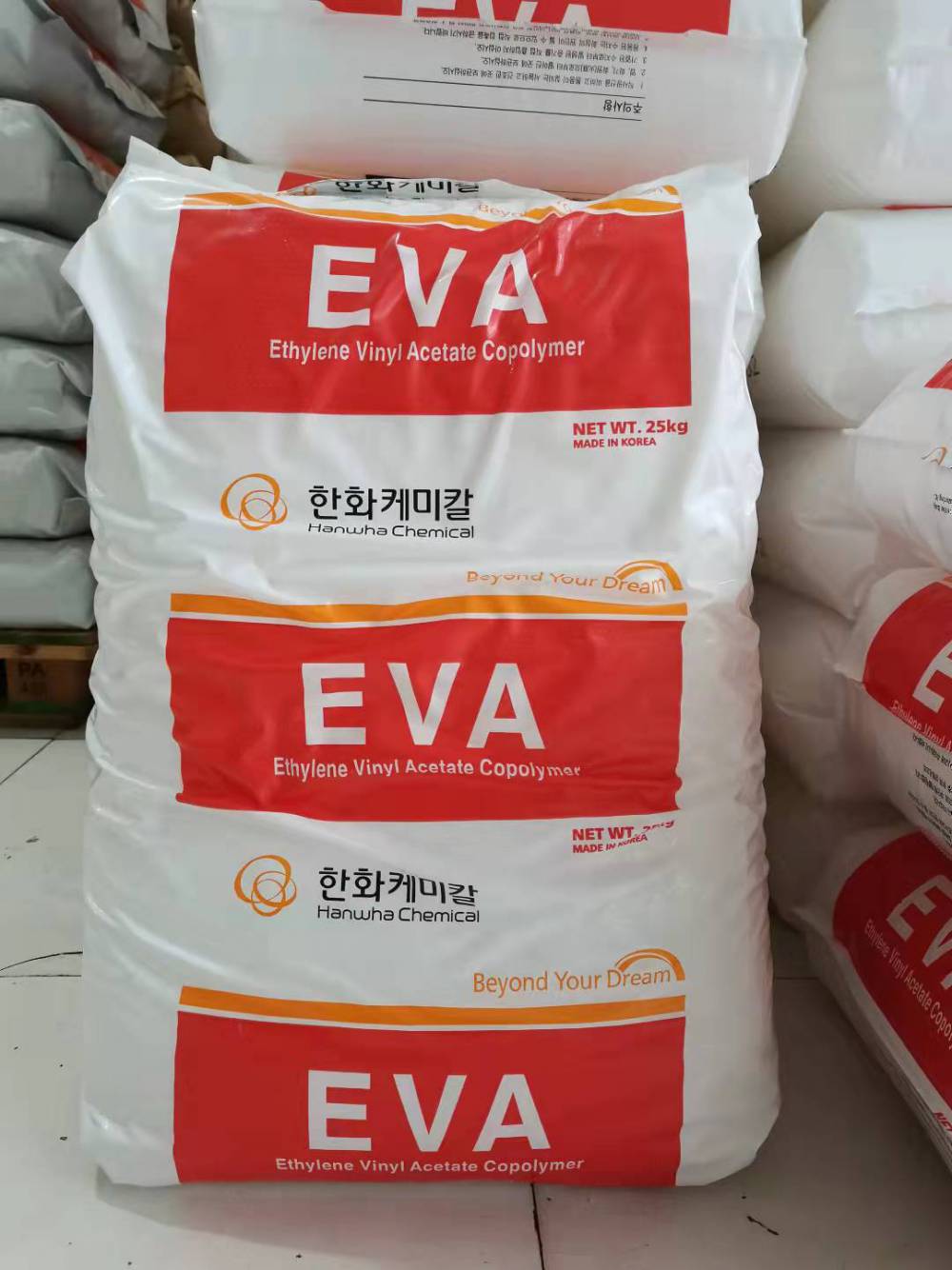 韩国韩华eva1316va含量19熔指2发泡鞋底原料eva树脂粒子