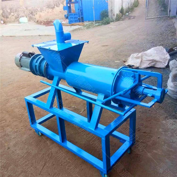 红薯豆渣处理机垃圾脱水机中药渣干湿分离机