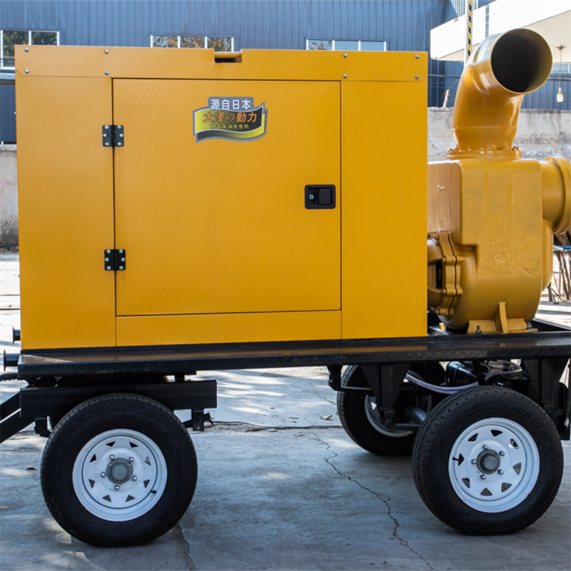 大泽动力移动式柴油水泵 企业供水2寸柴油水泵车价格 - 推发网