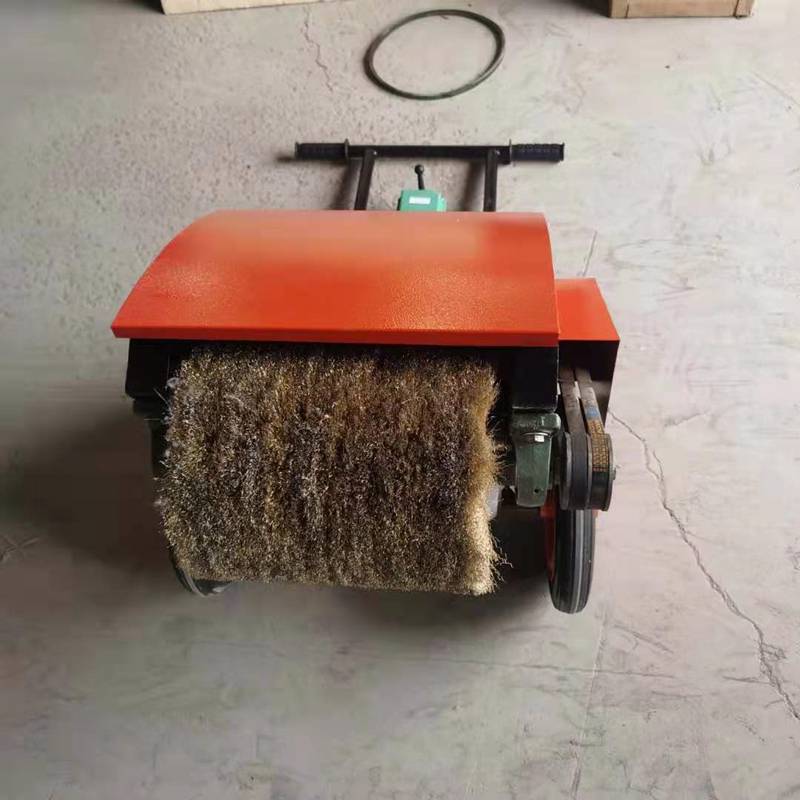 手推式钢筋除锈机彩钢瓦电动除锈机加宽型钢筋除锈机