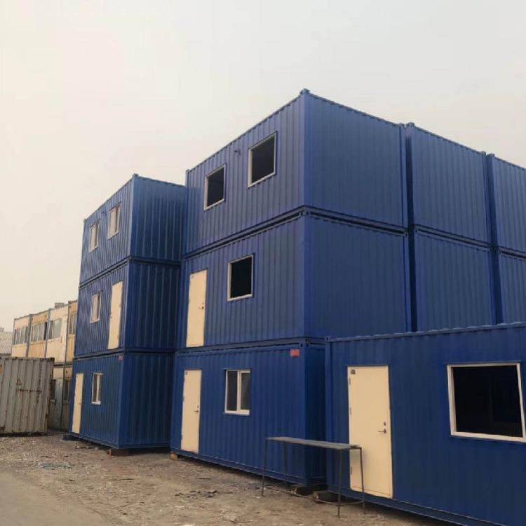 洛阳洛龙彩钢活动房搭建硕翔工地集装箱活动房集装箱移动房