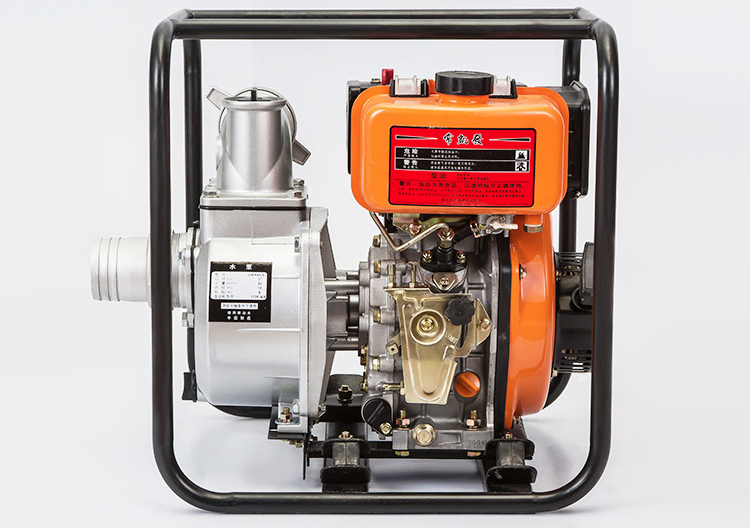 水冷柴油6寸抽水泵192风冷柴油离心泵10寸混流泵大流量