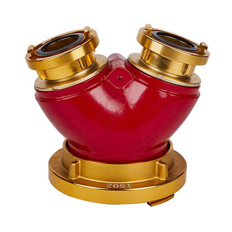 消防铜快速止水阀门消防比武训练止水器水枪接口闸阀式水带止水器