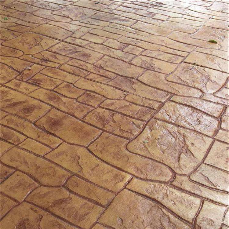 滁州压模地坪/凤阳彩色压模地坪是具有较强的艺术性