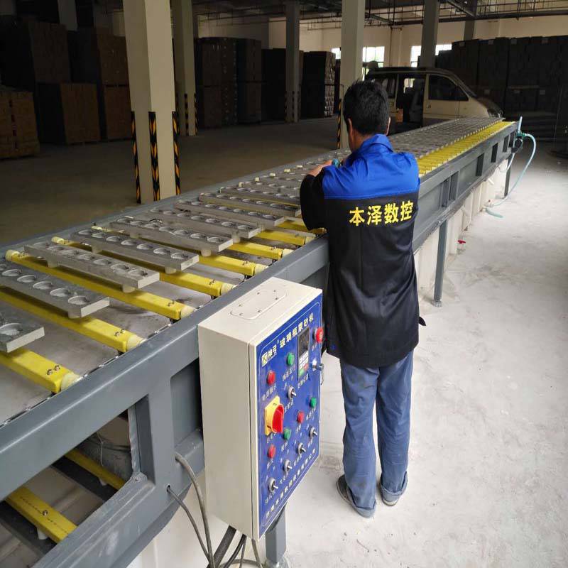 酒瓶蒙砂机玻璃瓶自动蒙砂机及其他配套设备