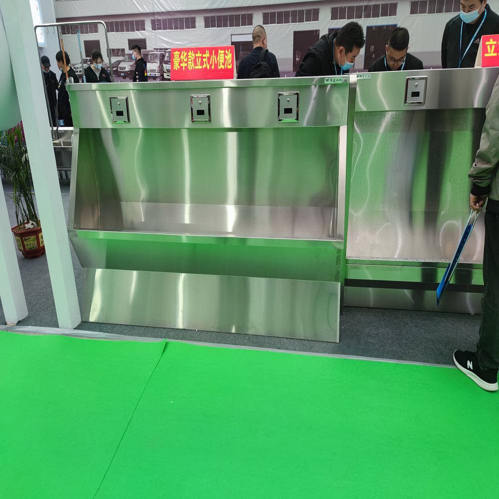 不锈钢隔板小便池旅游景点工程学校小便器